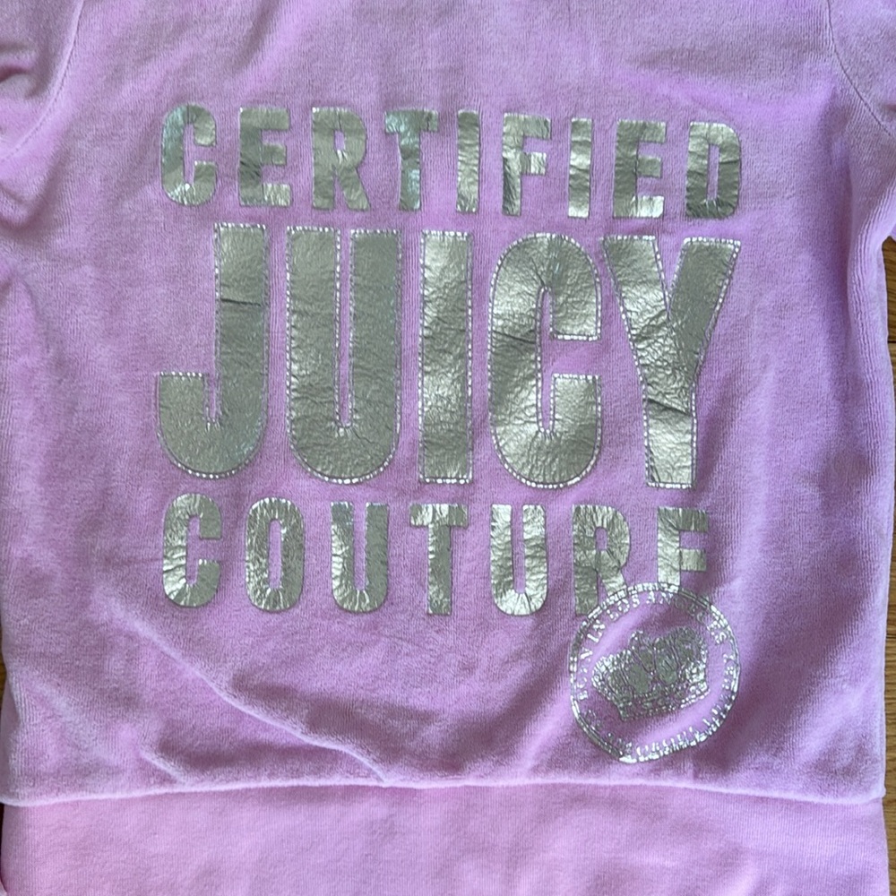 JUICY COUTURE HOODIE, XS - Picture 4 of 6